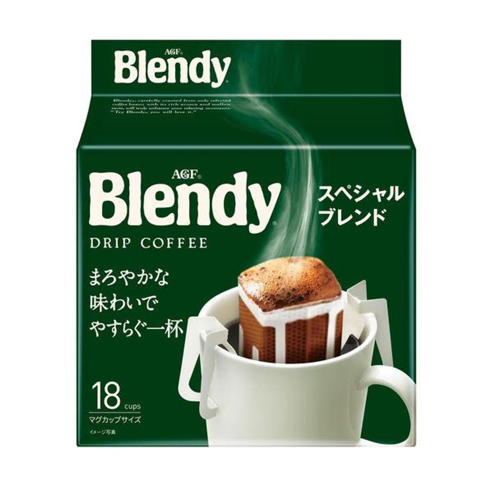 Кофе молотый Blendy Mild Blend AGF, 18 шт.