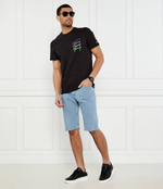 Кожаные кроссовки Calvin Klein Jeans - черный(YM0YM01198)