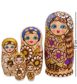 Народные промыслы МР-24/102-C Матрешка 5м «Ксенья»