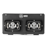 FG308-RT-SET-LED AE Комплект светодиодных фар (2 шт), МТЗ, 9-30 В (ближний/дальний свет, ДХО, поворотник, с рамкой крепления), прямоугольная (ан. ФГ308)