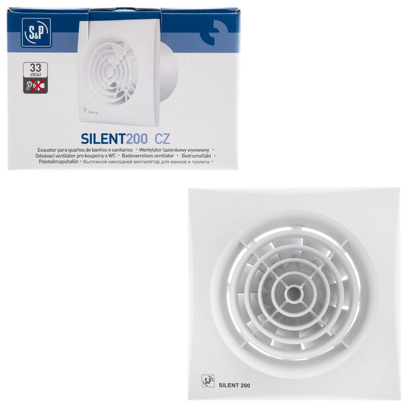 Накладной вентилятор Soler Palau SILENT-200 CZ