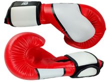 Перчатки боксёрские FIGHT PRO SERIES красные 10 унций PRO-F-K-10#