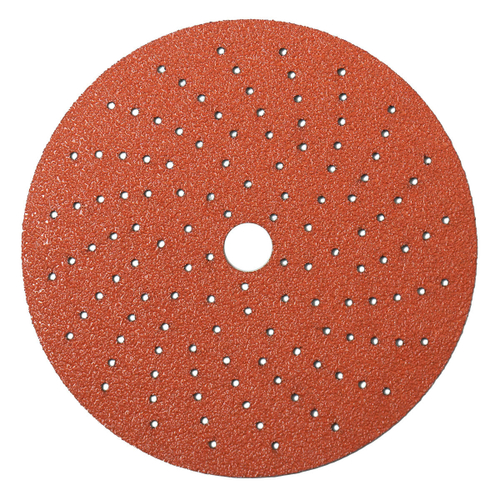 SANDWOX ORANGE CERAMIC диск на бумажной основе, керамика Ø150мм, Р150, липучка Multi holes