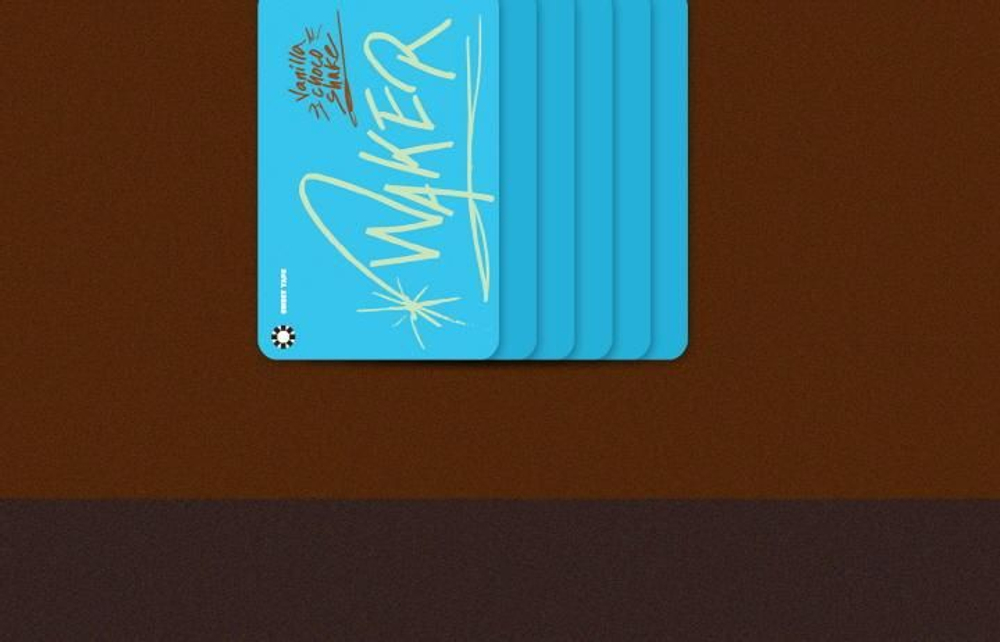 Альбом WAKER - SWEET TAPE 2nd Mini Album RISING CARD ALBUM 3 Version SET