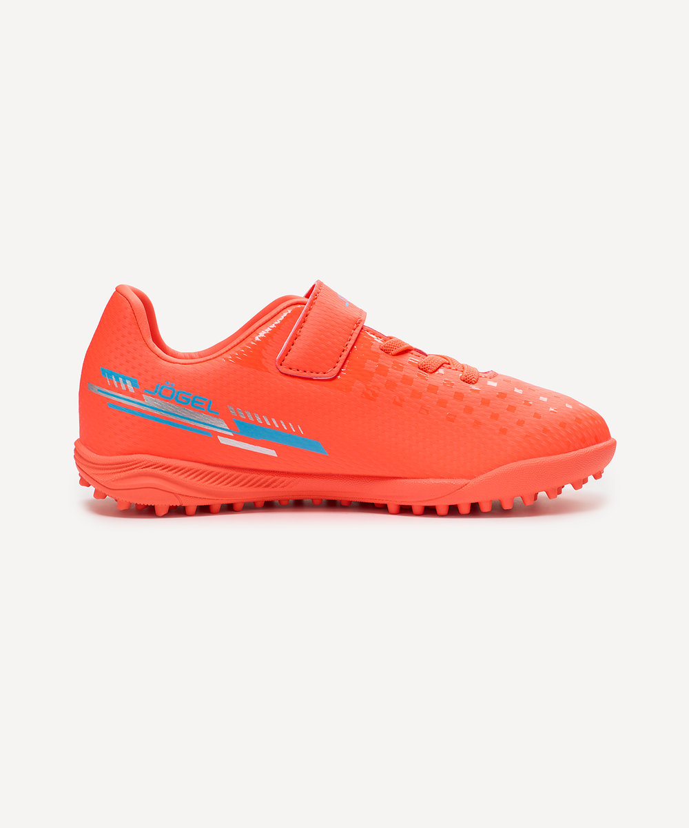 Бутсы футбольные Jogel Evofly TF Talant KIDS coral, коралловый