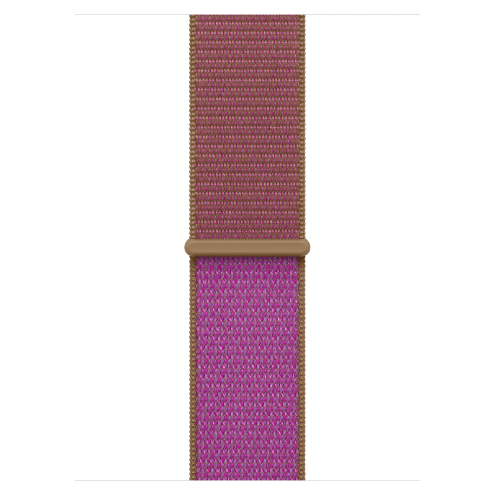 Умные часы Apple Watch Series 12 GPS, 42mm, Dark Bronze Aluminum Case with Magenta Sport Loop