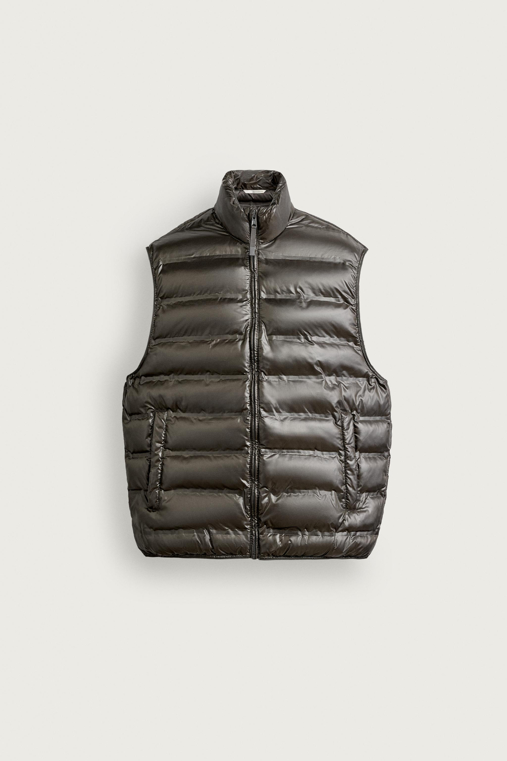 ЛЕГКИЙ СТЕГАНЫЙ ЖИЛЕТ WATER REPELLENT — ZARA