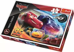 Puzzle "24 Maxi" - Let the best driver win / Disney Cars 3