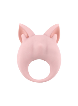 Перезаряжаемое кольцо для клиторальной стимуляции MiMi Animals Kitten Kiki Light Pink 7200-02lola