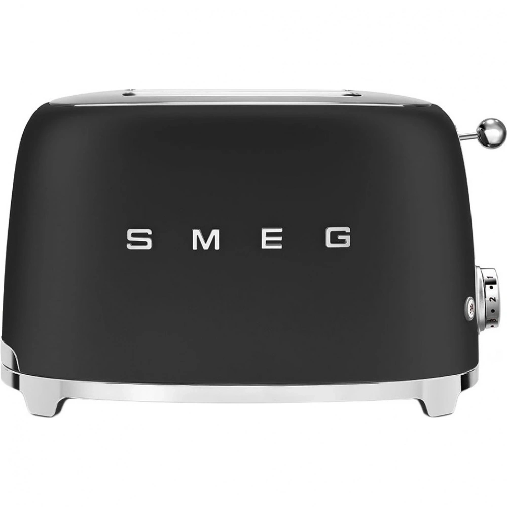 Тостер Smeg TSF01BLMEU матовый черный