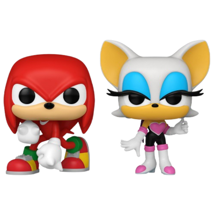 Фигурка Funko POP! Games Sonic the Hedgehog Knuckles & Rouge (Exc) 2PK