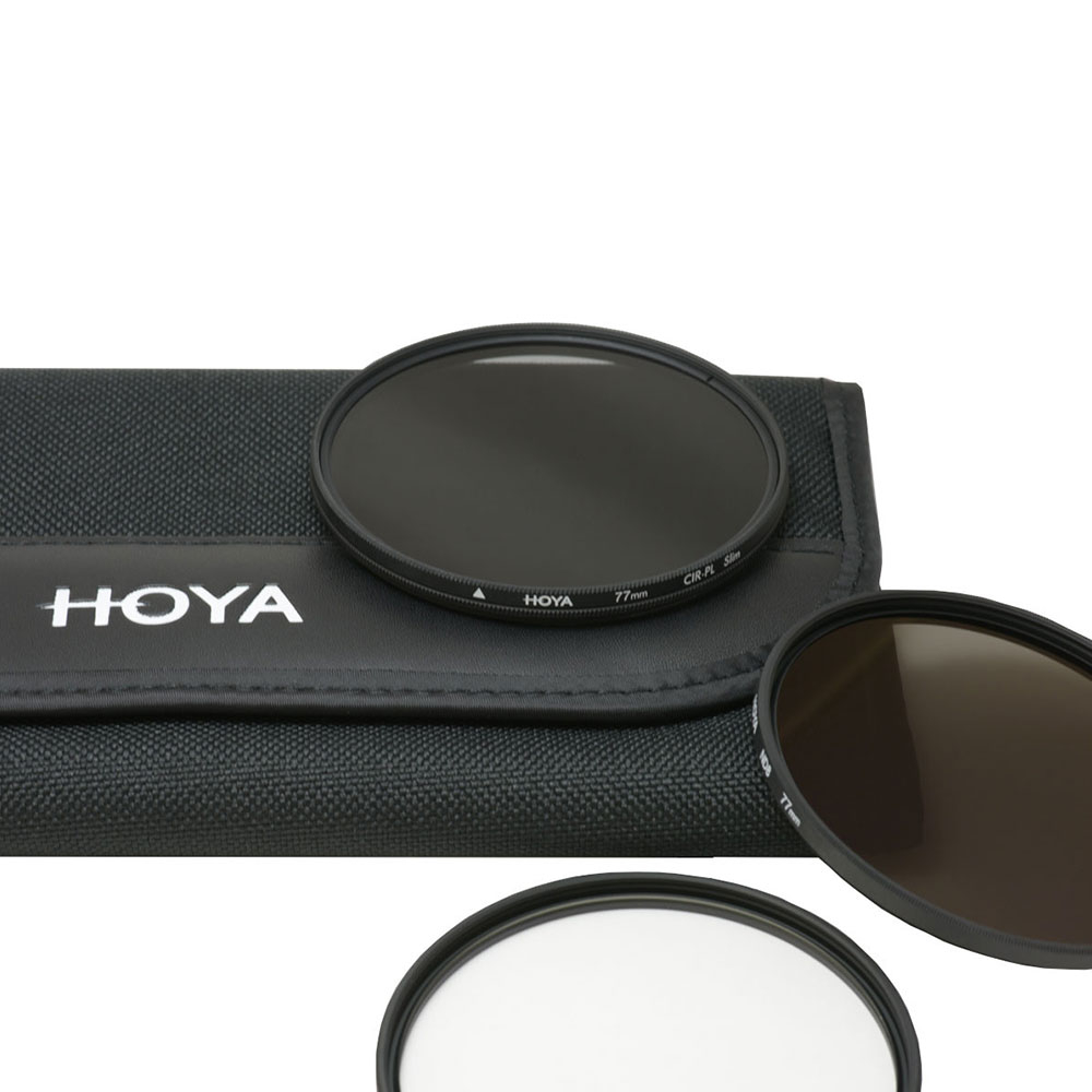 Светофильтр Hoya Digital Filter Kit II UV (C) HMC, PL-CIR, NDX8 комплект 77mm