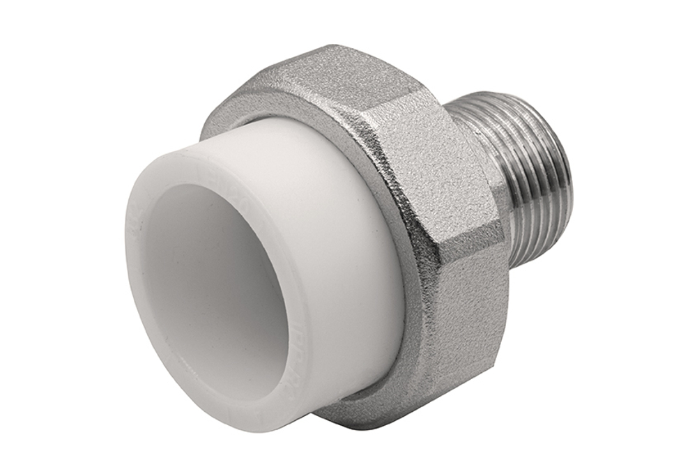 Муфта комб. разъемная, нар 32х3/4" EVER® БЕЛЫЙ (Россия)