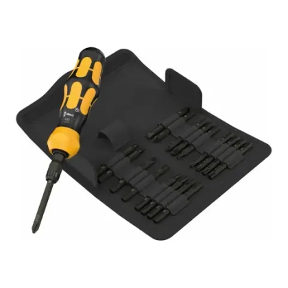 Ударная отвёртка с набором бит Kraftform Kompakt 900 Set 1 WERA 05018110001
