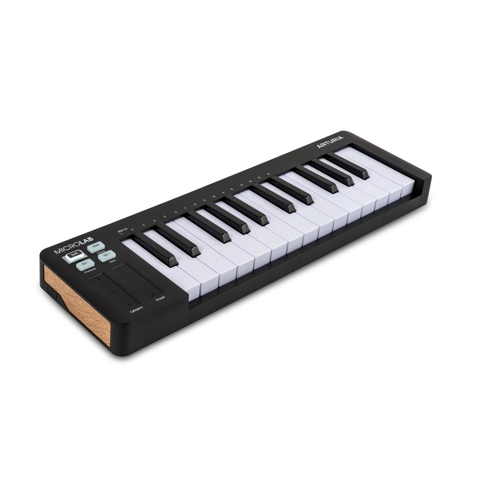 Arturia MicroLab 3 Black MIDI клавиатура, 25 клавиш, черная
