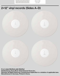 Альбом YERIN BAEK - FLASH AND CORE 3rd Album LP