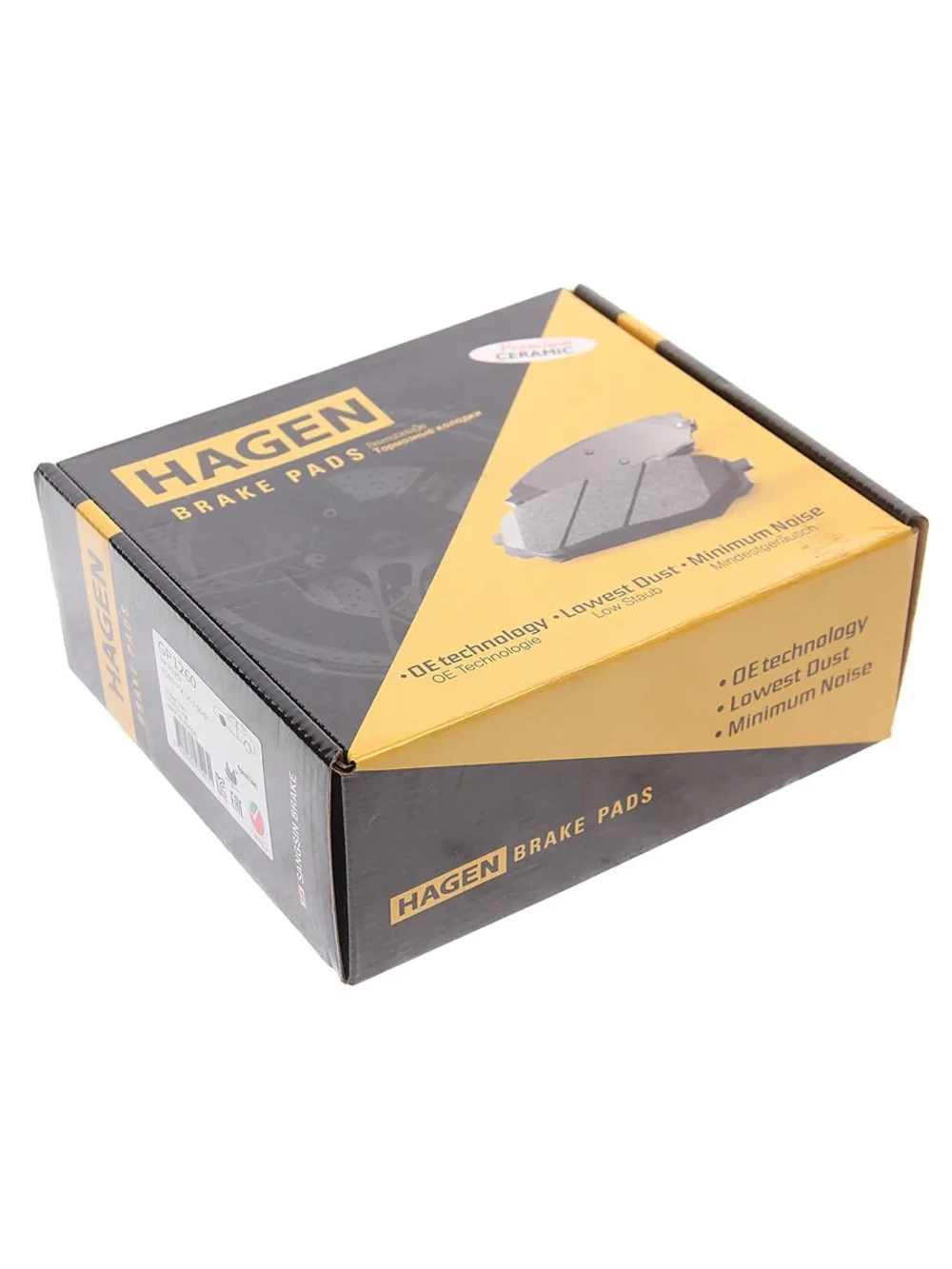 Колодки тормозные FORD Focus 2 MAZDA 3 VOLVO передние (4шт.) HAGEN SANGSIN