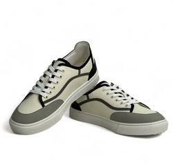 Кеды Hermes Get Sneaker White Grey Low Top