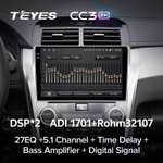 Teyes CC3 2K 10,2"для Toyota Camry 2011-2014