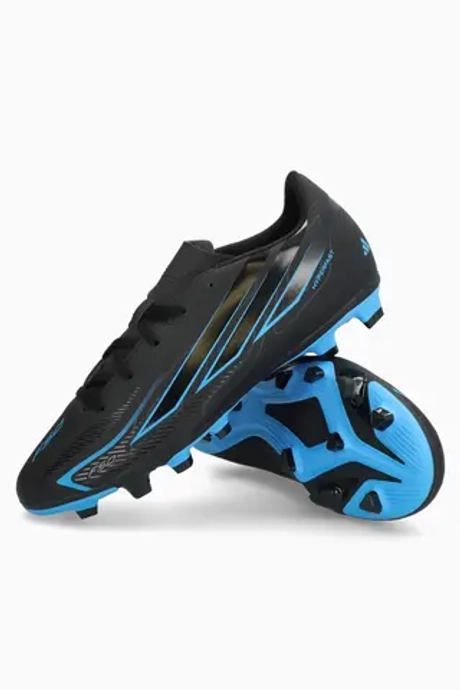 Бутсы adidas F50 Club Hyperfast FG/MG Junior - черный