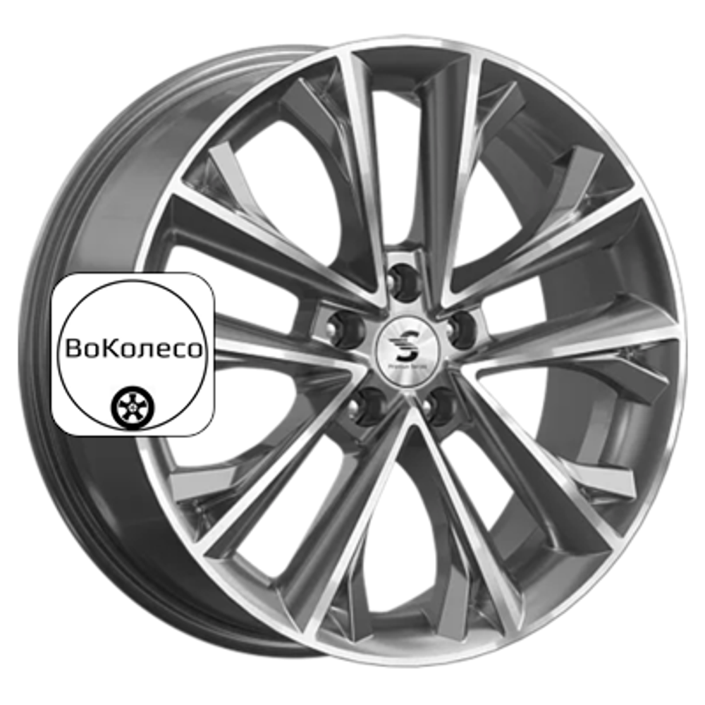 7x18/5x114,3 ET45 D60,1 КР012 (Atlas Pro) Diamond Gloss Graphite Premium Series
