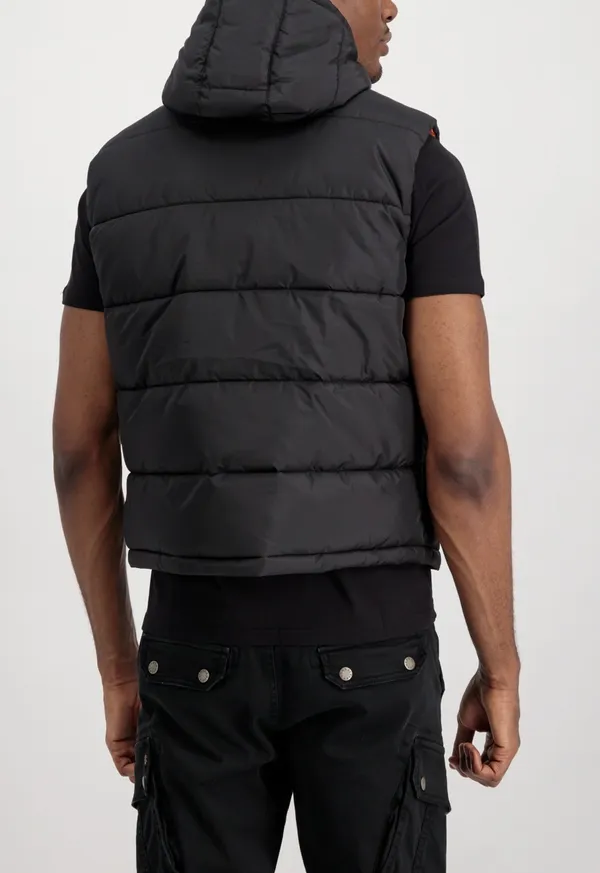Жилет утепленный мужской ALPHA INDUSTRIES Hooded Puffer Vest FD