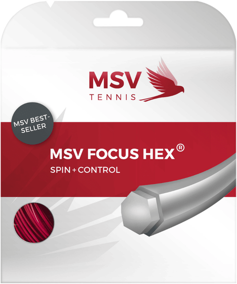 Теннисная струна MSV Focus Hex RD - 1.27 Set (12 м), арт. 2739