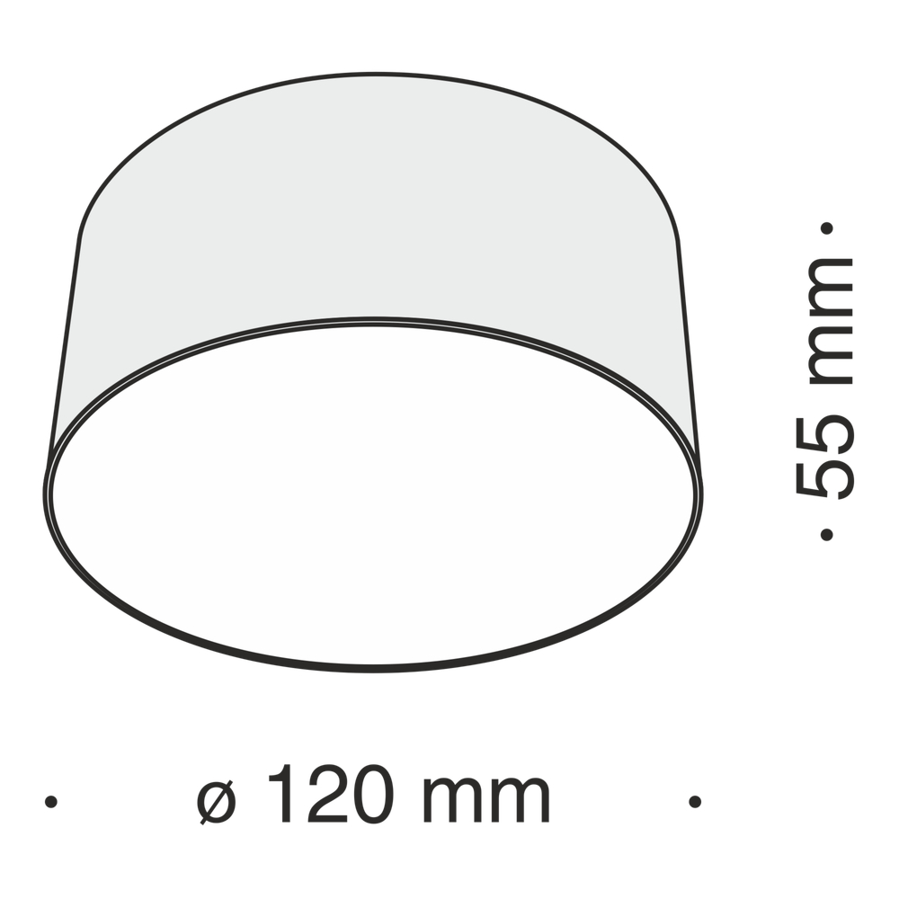 Потолочный светильник Technical C032CL-L12W4K