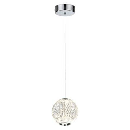 5007/5LA L-VISION ODL24 567 хром/металл/акрил Подвес LED 5W 4000K 365лм CRYSTAL
