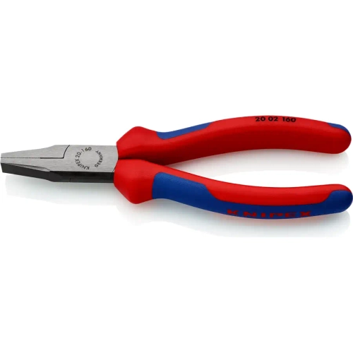 Плоскогубцы с гладкими губками черненые 160 мм Knipex 20 02 160 SB