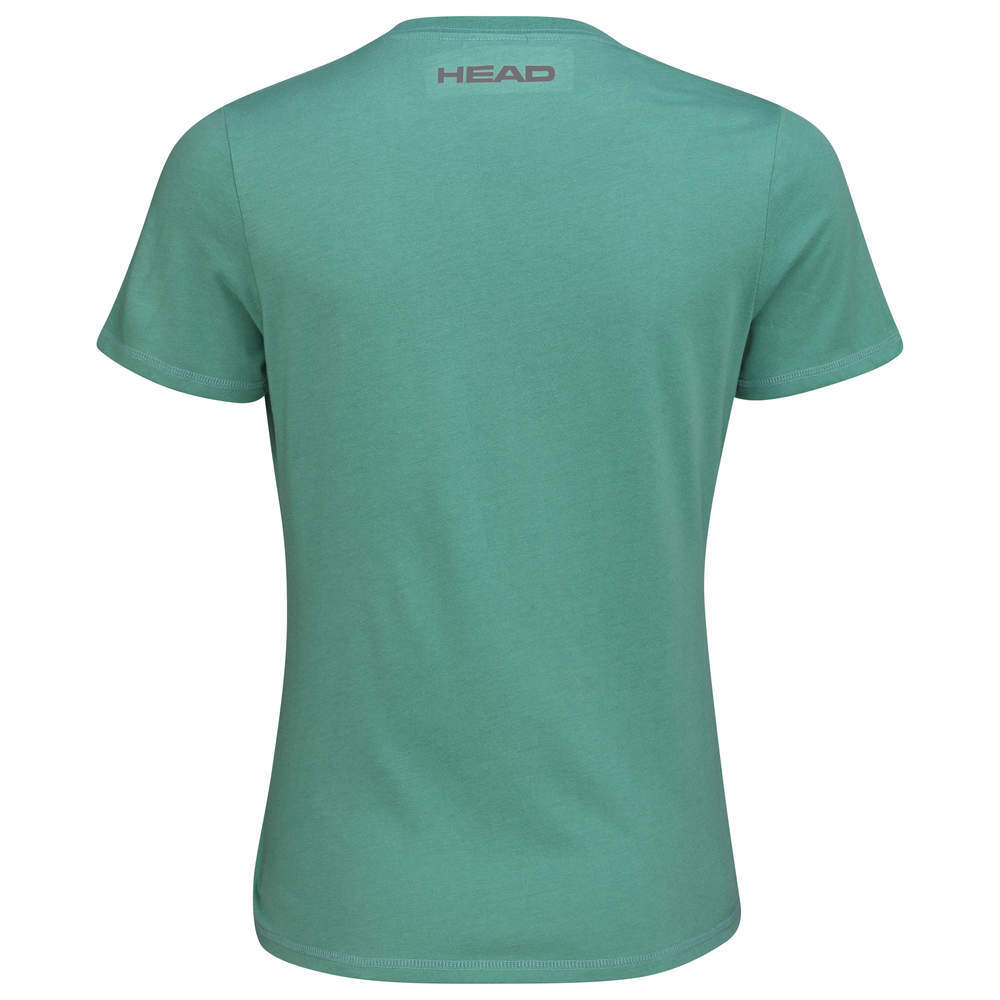 Женская теннисная футболка Head Club Lara T-Shirt - зеленый