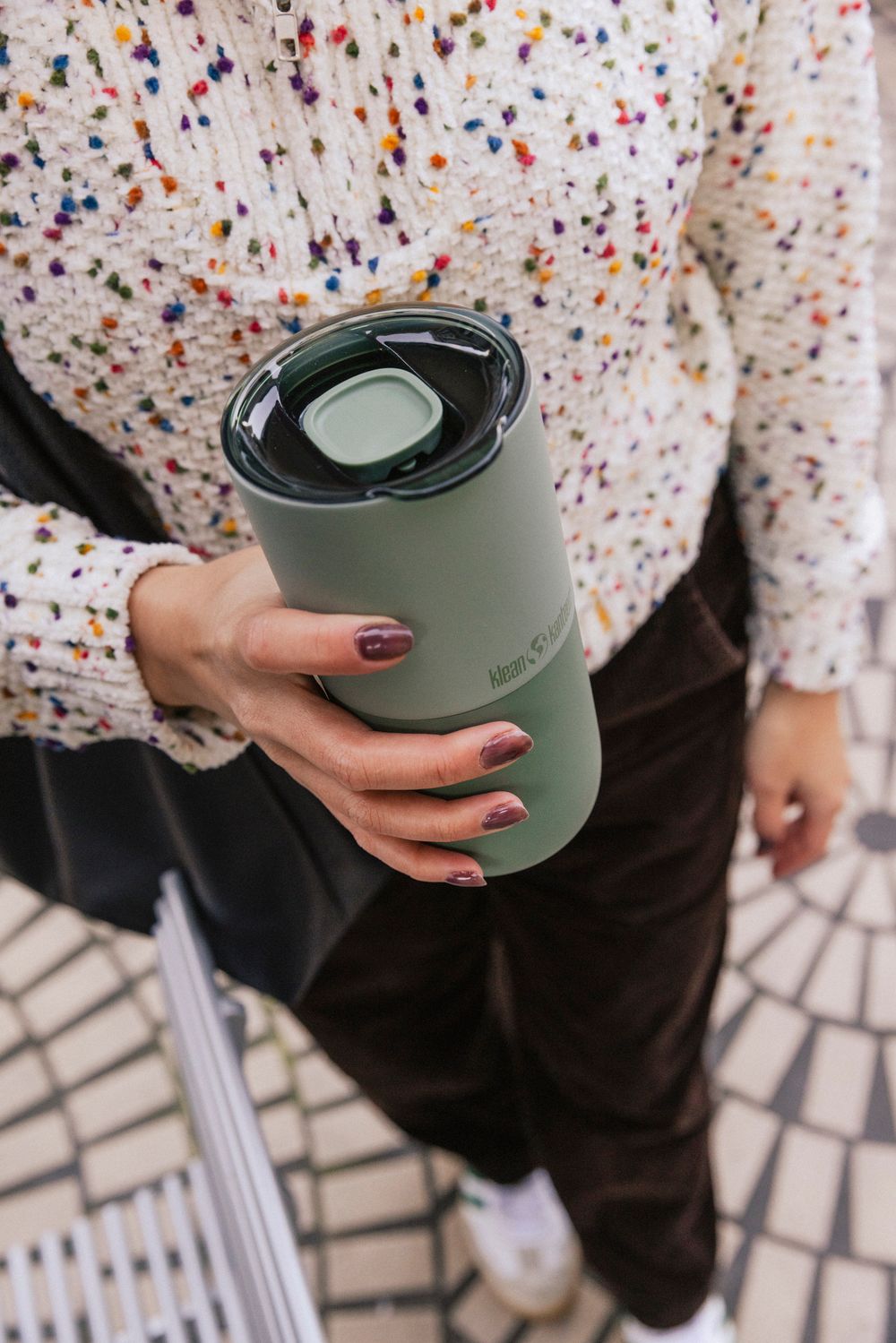 Термостакан Klean Kanteen Rise Tumbler Slide Lid 16oz (473 мл) Iceberg