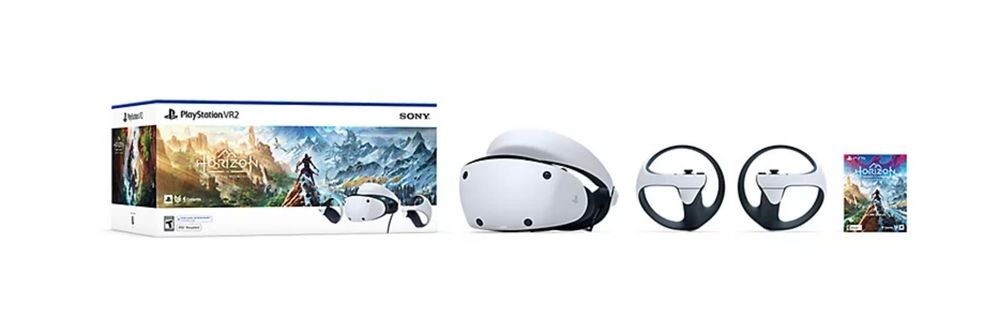 PlayStation VR2 шлем виртуальной реальности для Sony PlayStation с игрой Horizon (гарнитура 2023 года)