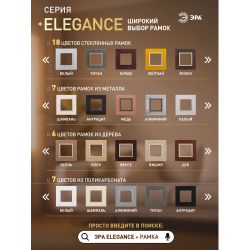 14-4103-05 ЭРА Датчик движения 2-проводной, 180-240В, 200Вт, IP20, Эра Elegance, антрацит | Эра Elegance