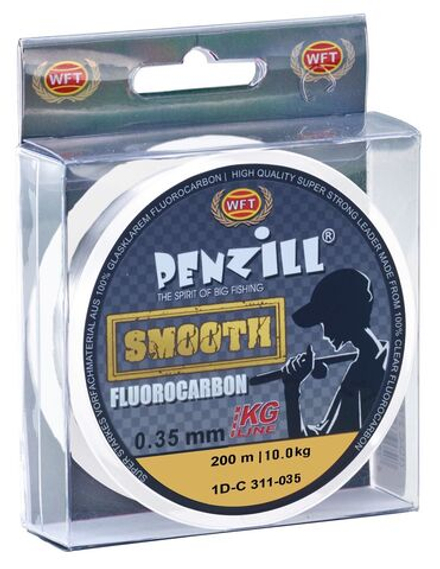 Леска монофильная WFT KG Penzill FLUOROCARBON Smooth 200 м, 0.35 мм