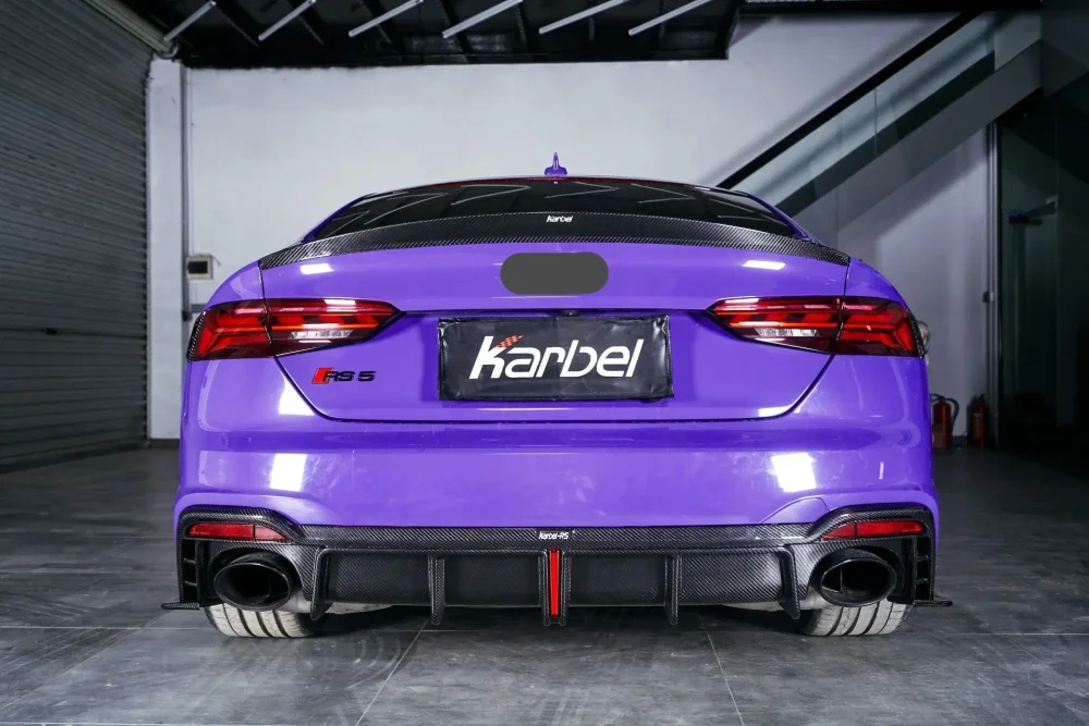 Карбоновый диффузор для AUDI RS5 B9.5 2020-2025+ Ауди обвес