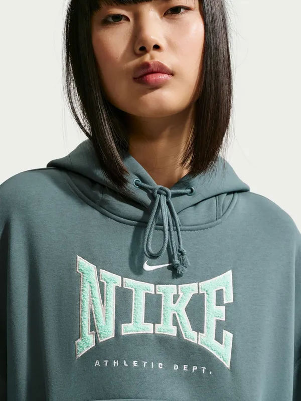 Толстовка женская NIKE W NK PHX FLC OS PO HOODIE GX1