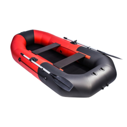 Лодка ПВХ Таймень NX 270 комби красный/черный