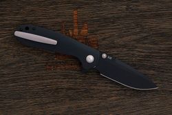 Нож складной CJRB J1920-BBK Scoria, клинок 88мм, сталь AR-RPM9, рукоять G10