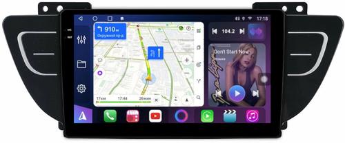Магнитола для Geely Atlas 2018-2021 - FarCar S500-TS10 монитор 9.5" QLED на Android 14, Быстрая, CarPlay, 4G SIM-слот