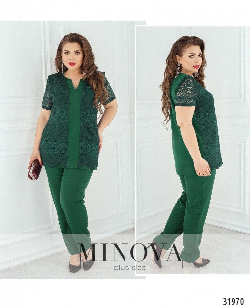 Костюм 353-зеленый Minova