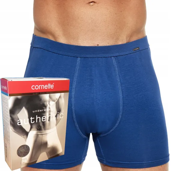 Трусы мужские  боксеры Cornette Authentic Perfect, Cobalt