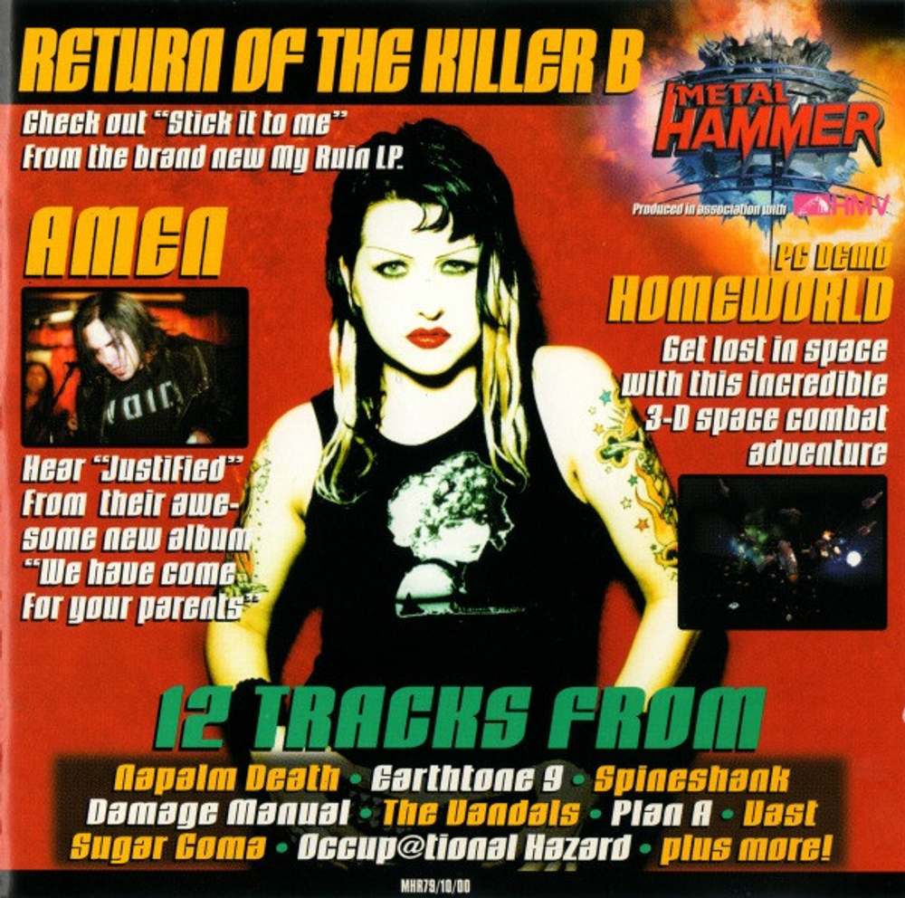 CD: VA — «Metal Hammer Issue 79 October 2000» (2000)