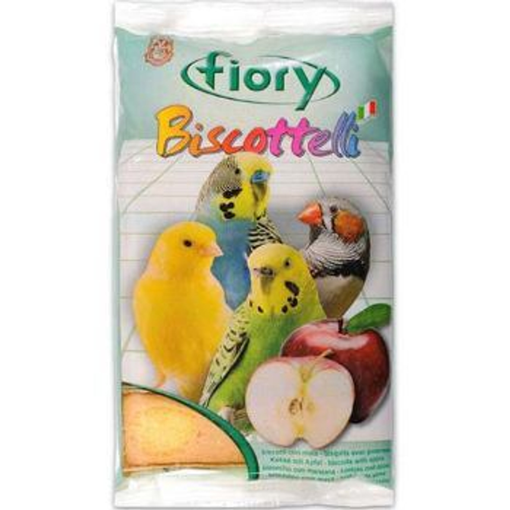 Fiory 35г Biscottelli Бисквиты для птиц с яблоком