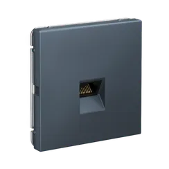 Розетка компьютерная RJ45, кат. Systeme Electric ArtGallery Грифель GAL000786