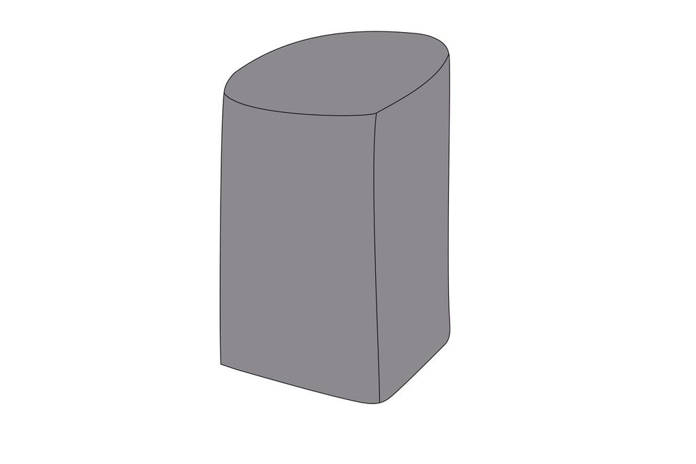Защитный чехол на два стула 68×68×83 см, цвет серый