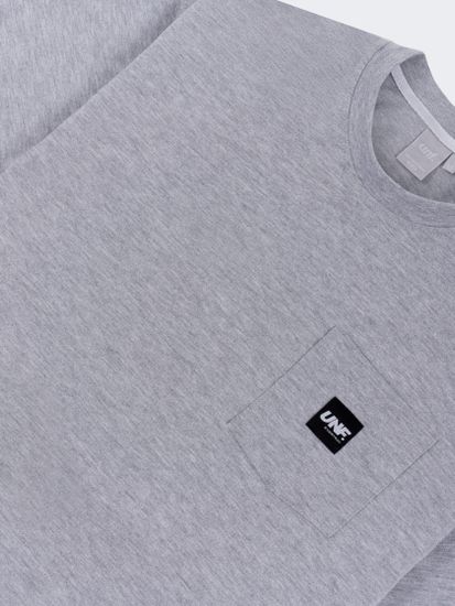 Футболка UNIFORM Everyday Pocket (серый меланж)