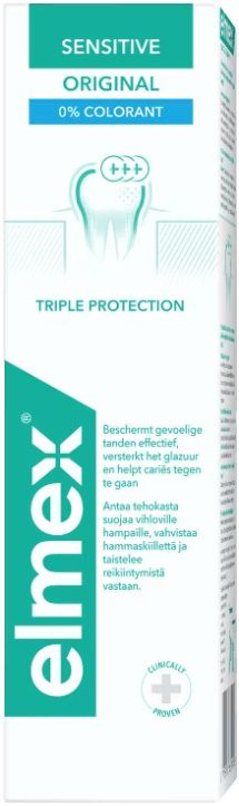 Зубная паста Sensitive Triple Protection тройная защита для чувствительных зубов 75 мл (из Финляндии)
