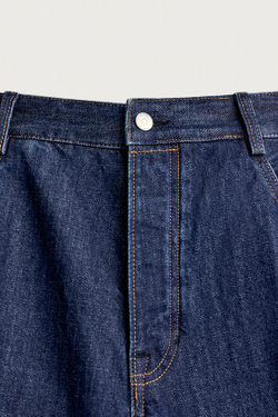 ZARA ДЖИНСЫ RELAXED FIT СО СТРЕЛКАМИ, ИНДИГО
