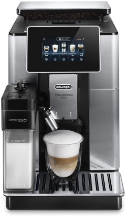 Кофемашина Delonghi Primadonna Soul ECAM610.75.MB 1450Вт черный/серебристый